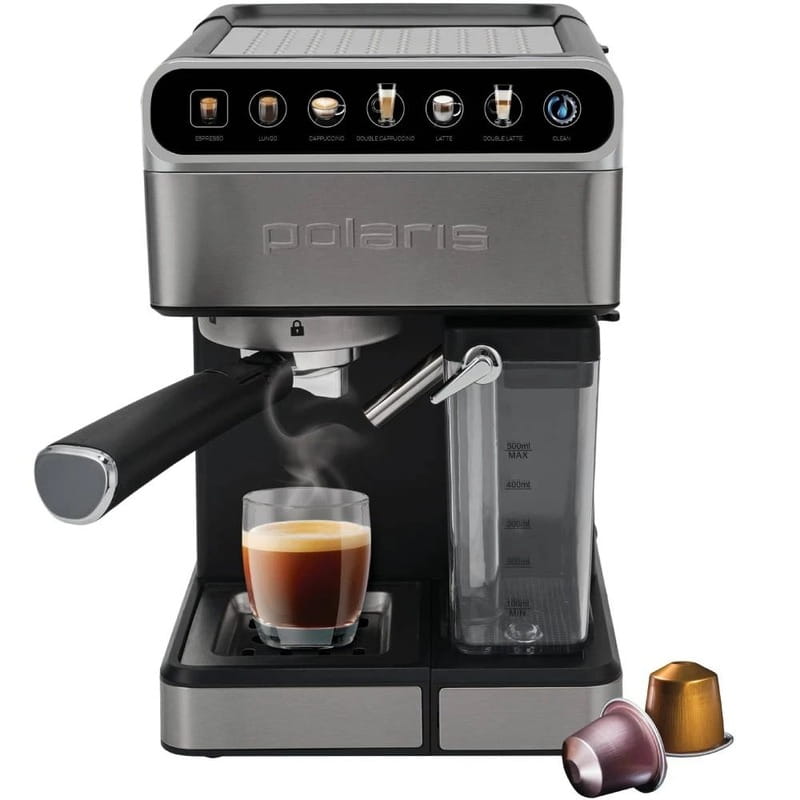 Купить Кофеварка Polaris PCM 1575 WIFI IQ Home Кофеварка Polaris PCM 1575 WIFI IQ Home