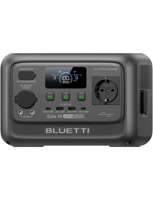 Купить Зарядная станция Bluetti Elite 30 V2, 600W, 288Wh Зарядная станция Bluetti Elite 30 V2, 600W, 288Wh