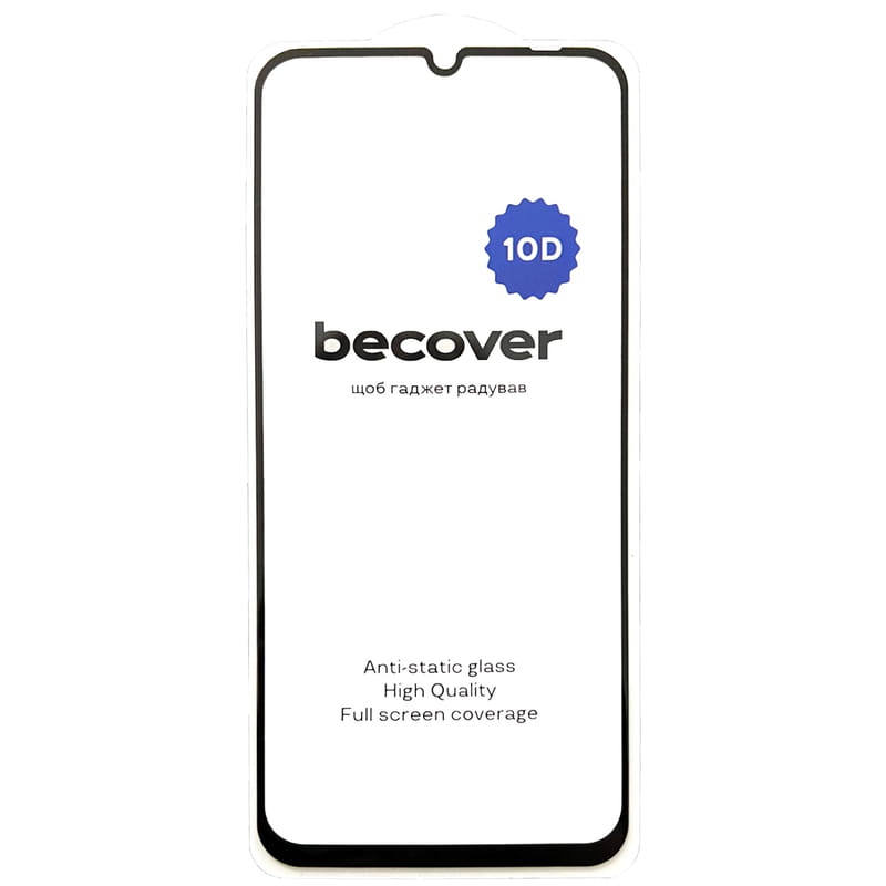 Захисне скло BeCover для Realme C63 10D Black (712340)