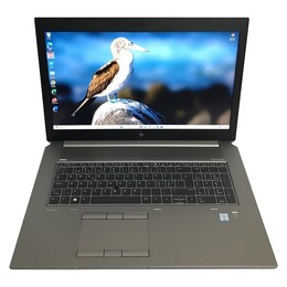 Ноутбук HP ZBook 17 G6 / 17.3" FullHD IPS / i7-9850H / 32GB / 512GB SSD NVMe / nVidia Quadro RTX 3000 6GB / Win11Pro / Backlight / сканер відбитка - Б/в