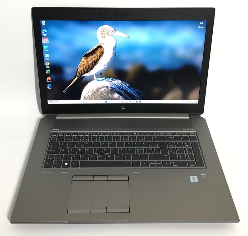 Ноутбук HP ZBook 17 G6 / 17.3" FullHD IPS / i7-9850H / 32GB / 512GB SSD NVMe / nVidia Quadro RTX 3000 6GB / Win11Pro / Backlight / сканер відбитка - Б/в