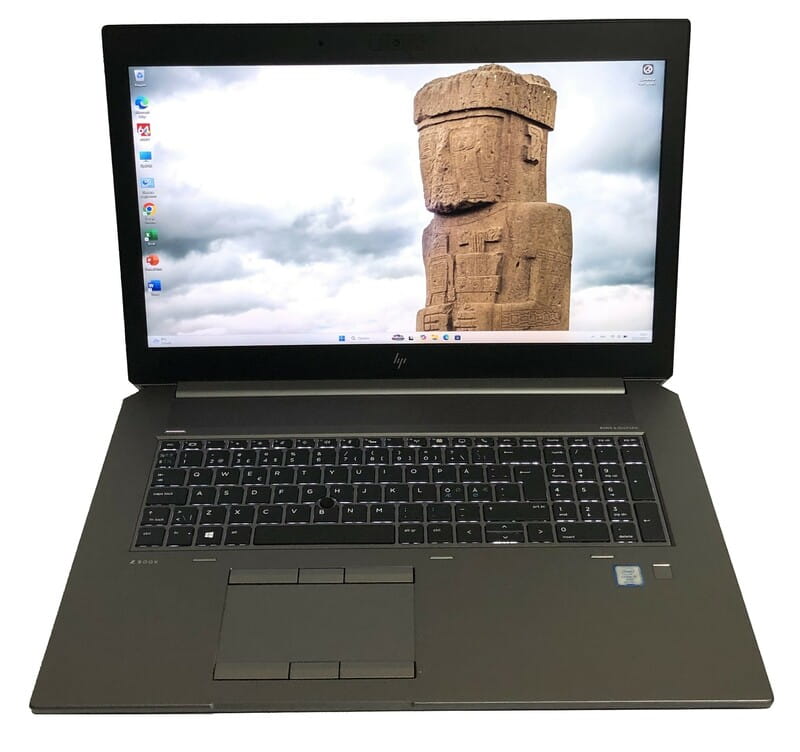 Ноутбук HP ZBook 17 G6 / 17.3" FullHD IPS / i7-9850H / 32GB / 512GB SSD NVMe / nVidia Quadro RTX 3000 6GB / Win11Pro / Backlight / сканер відбитка - Б/в