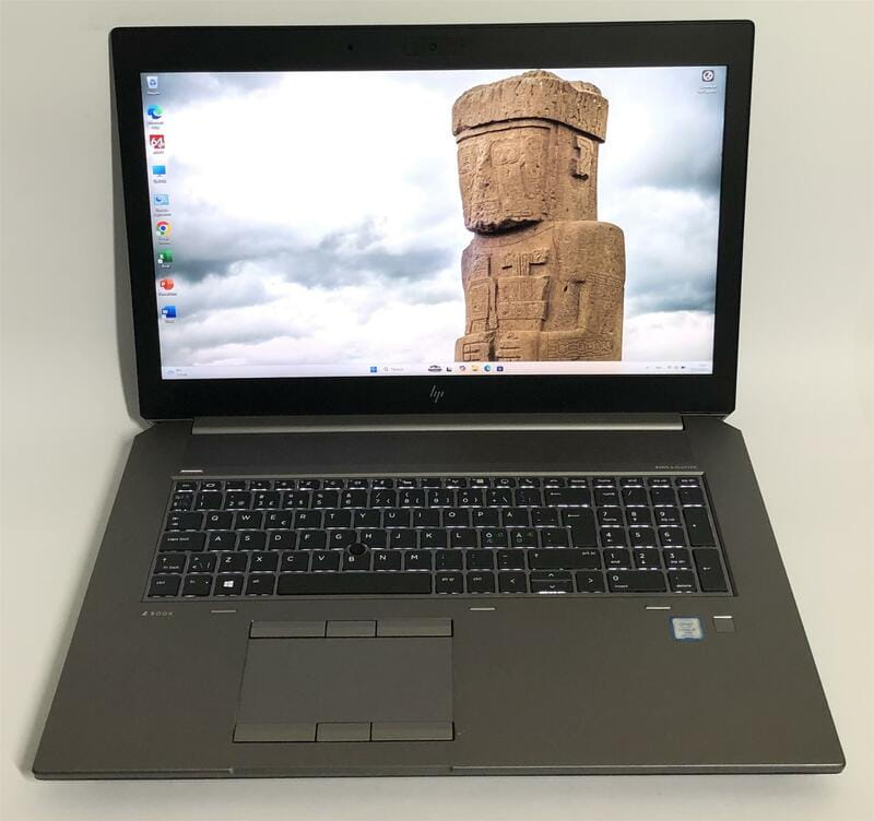 Ноутбук HP ZBook 17 G6 / 17.3" FullHD IPS / i7-9850H / 32GB / 512GB SSD NVMe / nVidia Quadro RTX 3000 6GB / Win11Pro / Backlight / сканер відбитка - Б/в