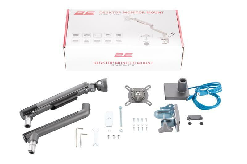 Настольное крепление монитора 2E Хусто (2EDGEIFUSB)