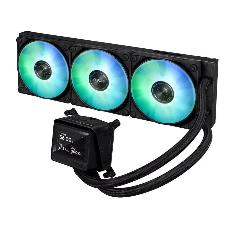 Система водяного охолодження Asus Max Gaming LC 360 ARGB LCD Black (90RC01G1-B0EAY0)