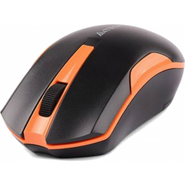 Мишка бездротова A4Tech G3-200N Black/Orange USB V-Track