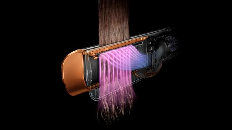 Выпрямитель для волос Dyson HT01 Airstrait Red Velvet/Gold (596931-01)