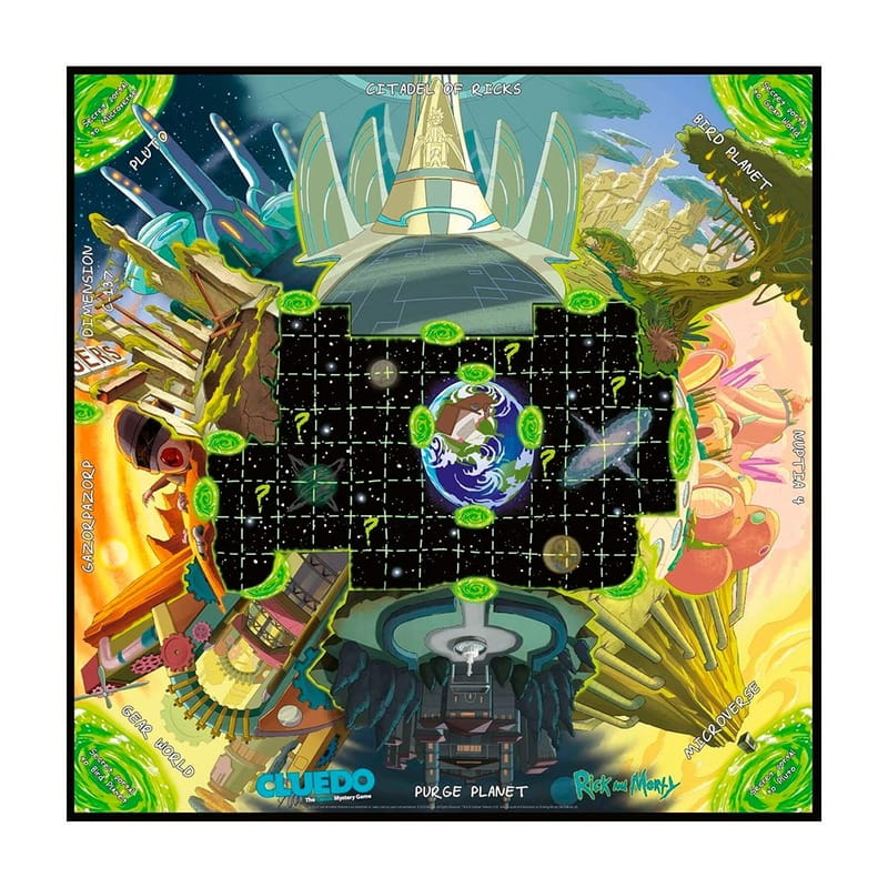 Настольная игра Winning Moves Rick And Morty Cluedo (3210)