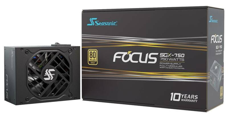 Блок живлення Seasonic Focus SGX 750W ATX 3.1 (FOCUS-SGX-750)