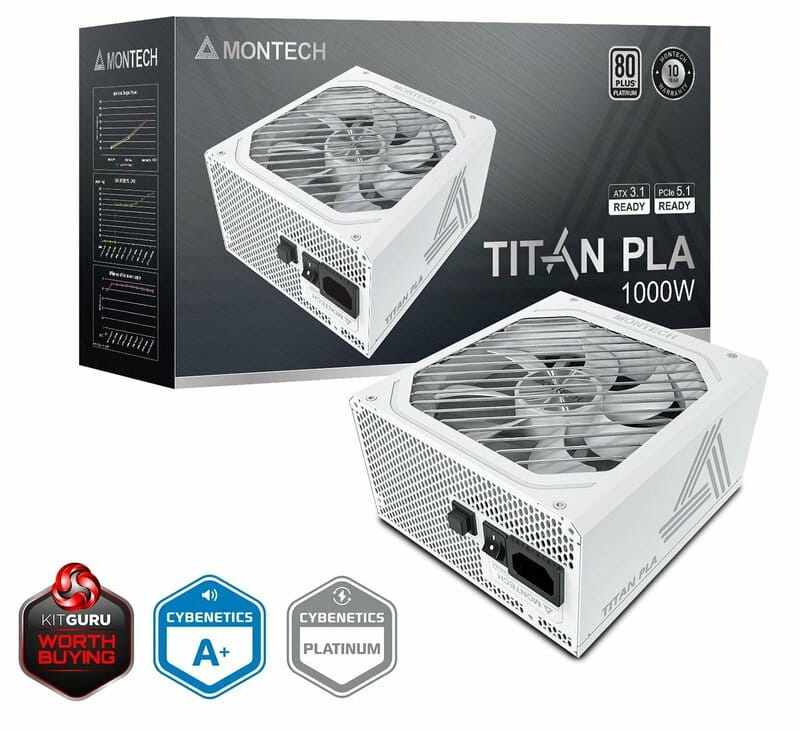 Блок питания Montech TIX0125 (TITAN PLA 1000) 1000W