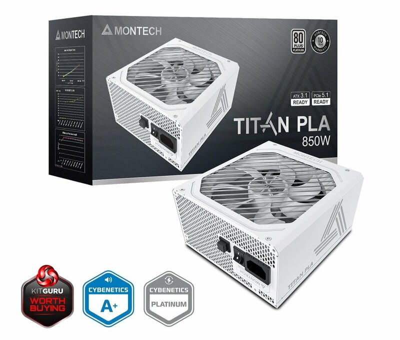 Блок живлення Montech TIX0124 (TITAN PLA 850) 850W