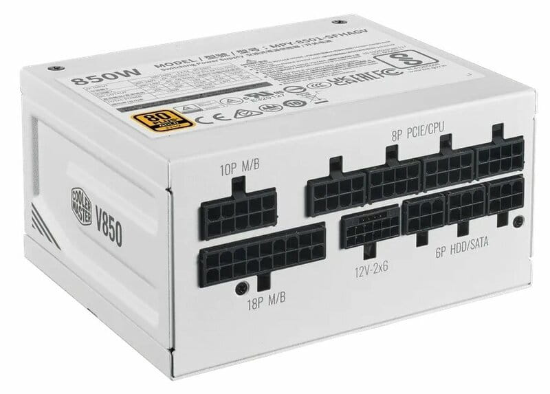 Блок живлення CoolerMaster MPY-8501-SFHAGV (MPY-8501-SFHAGV-3EWE) 850W