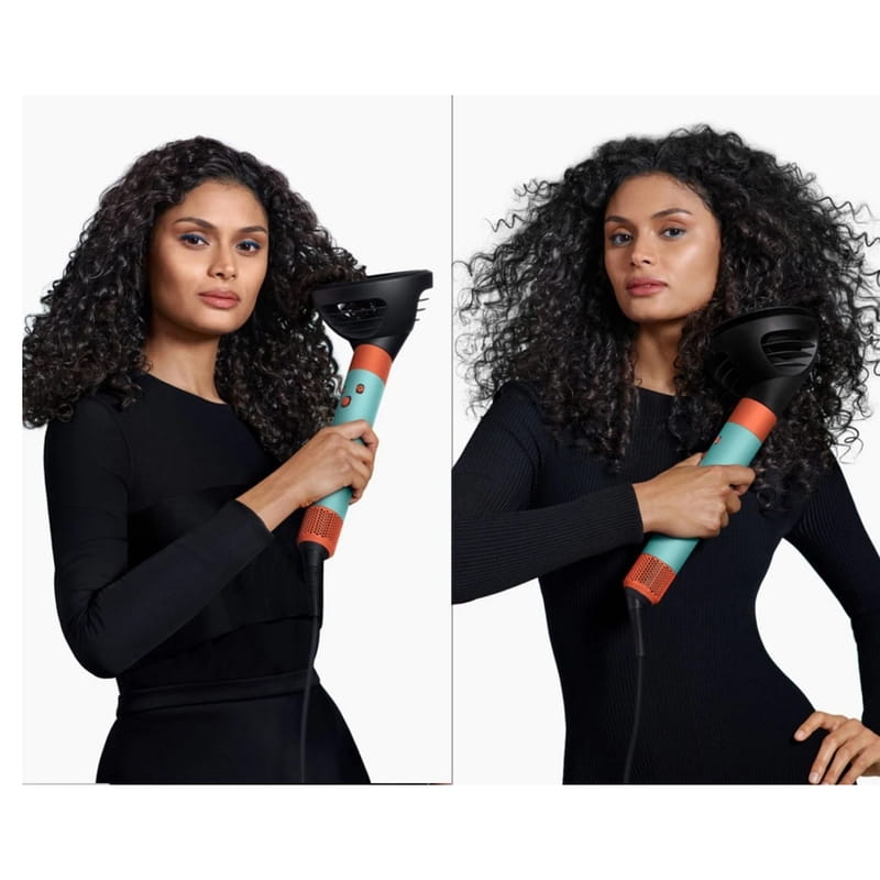 Прибор для укладки волос Dyson HS08 Airwrap ID Curly/Coily Ceramic Patina/Topaz (533736-01)