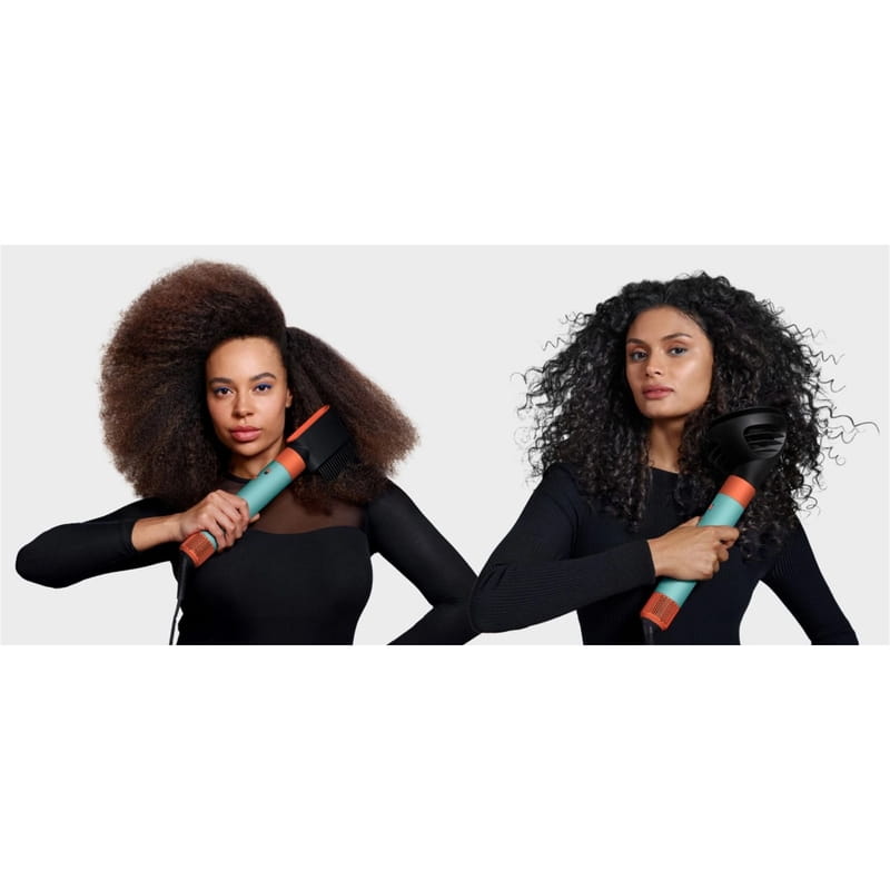 Прибор для укладки волос Dyson HS08 Airwrap ID Curly/Coily Ceramic Patina/Topaz (533736-01)