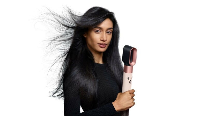 Прибор для укладки волос Dyson HS08 Airwrap ID Ceramic Pink/Rose Gold (601848-01)