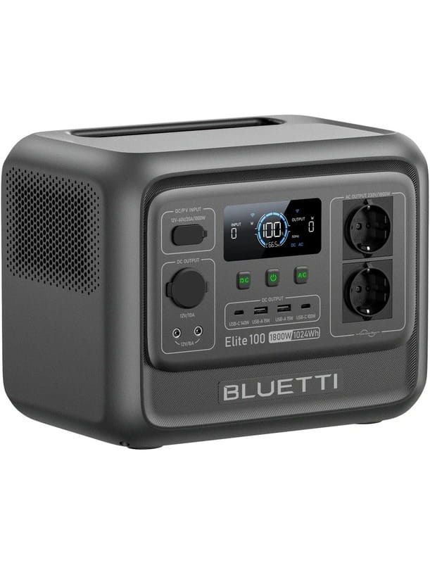Купить Зарядная станция Bluetti Elite 100 V2, 1800W, 1024Wh Зарядная станция Bluetti Elite 100 V2, 1800W, 1024Wh