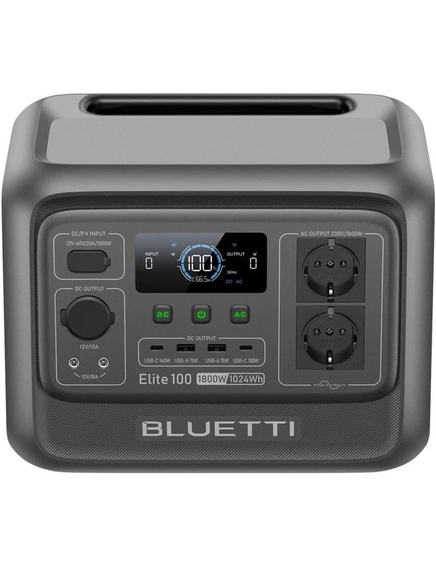 Купить Зарядная станция Bluetti Elite 100 V2, 1800W, 1024Wh Зарядная станция Bluetti Elite 100 V2, 1800W, 1024Wh