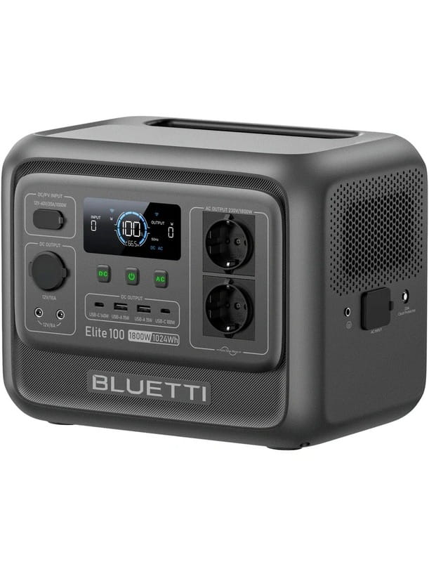 Купить Зарядная станция Bluetti Elite 100 V2, 1800W, 1024Wh Зарядная станция Bluetti Elite 100 V2, 1800W, 1024Wh