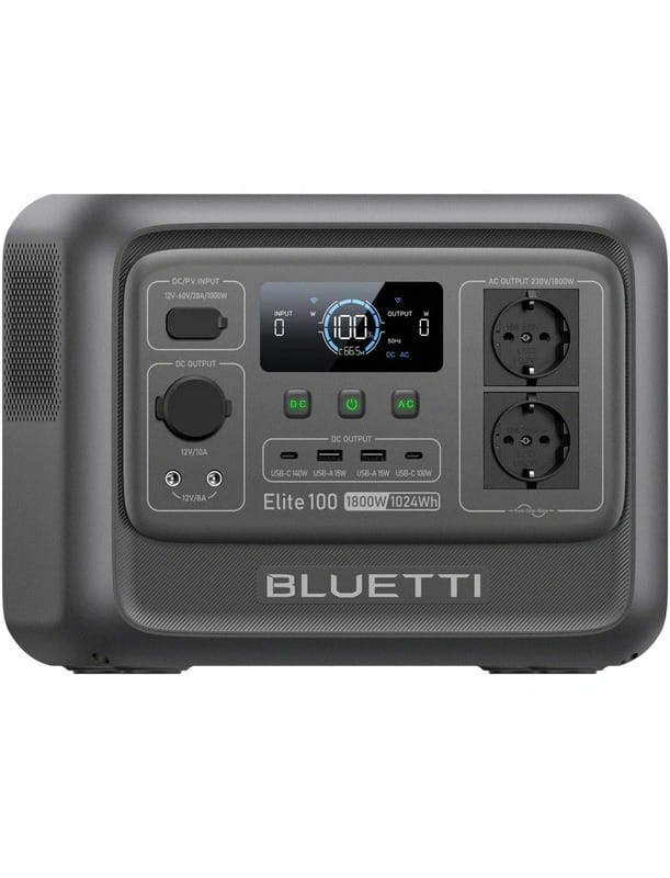 Купить Зарядная станция Bluetti Elite 100 V2, 1800W, 1024Wh Зарядная станция Bluetti Elite 100 V2, 1800W, 1024Wh