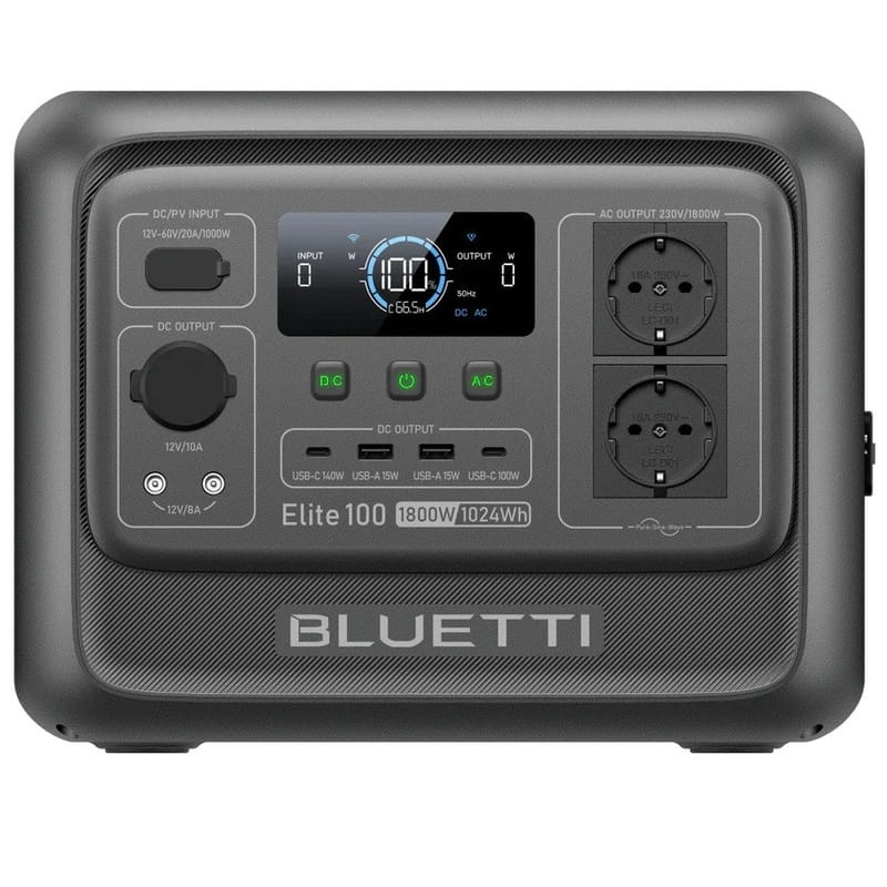 Купить Зарядная станция Bluetti Elite 100 V2, 1800W, 1024Wh Зарядная станция Bluetti Elite 100 V2, 1800W, 1024Wh