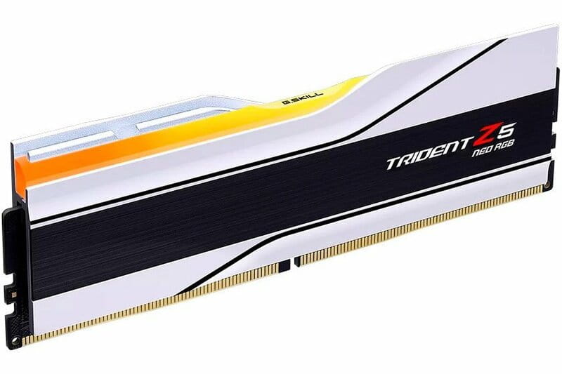 Модуль памяти DDR5 2x48GB/6000 G.Skill Trident Z5 Neo RGB White (F5-6000J3036F48GX2-TZ5NRW)