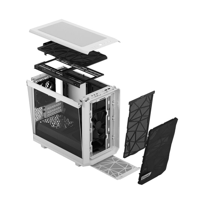 Корпус Fractal Design Meshify 2 Nano White TG Clear Tint (FD-C-MES2N-02)