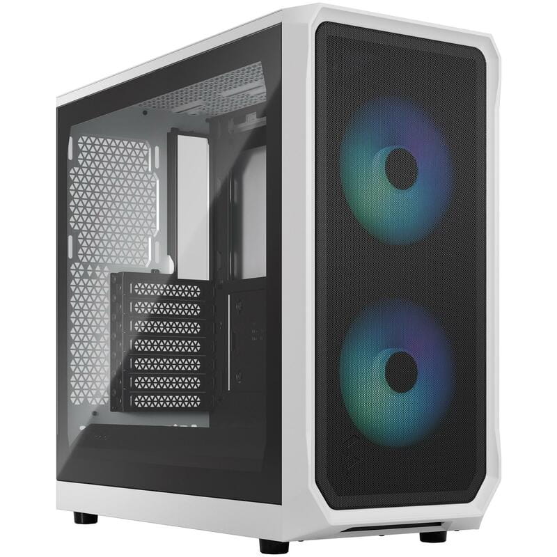 Корпус Fractal Design Focus 2 RGB White TG Clear Tint (FD-C-FOC2A-04)
