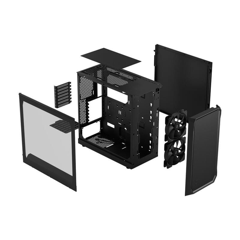 Корпус Fractal Design Focus 2 Black TG Clear Tint (FD-C-FOC2A-01)
