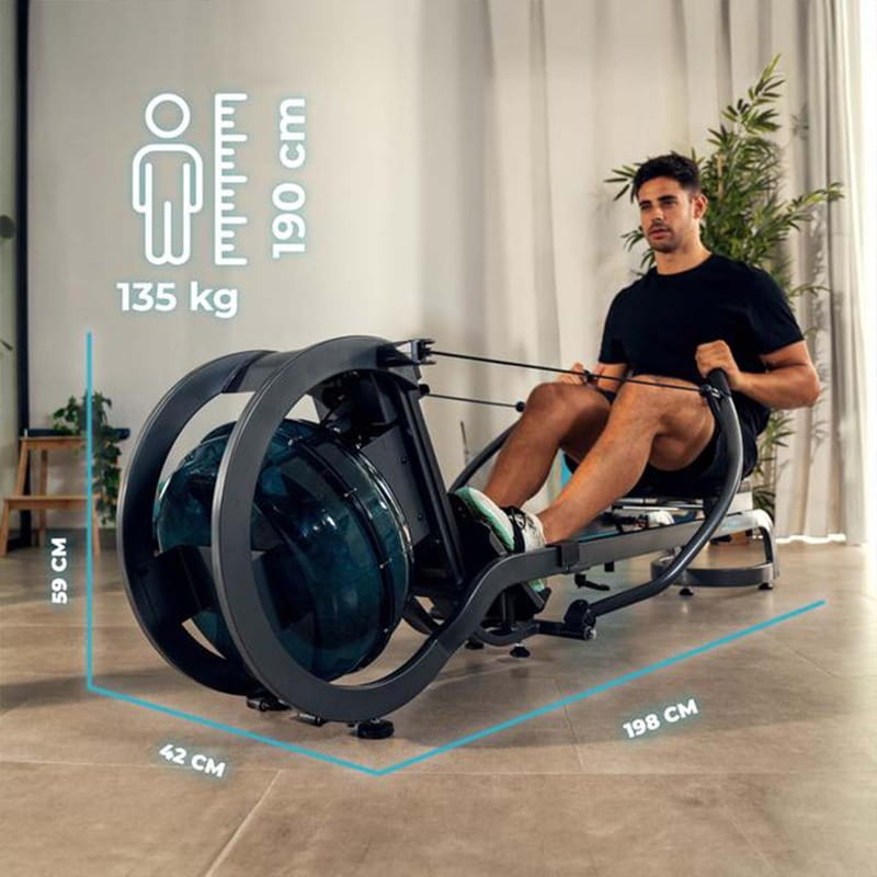 Гребный тренажер Cecotec Drumfit Rower 20000 Neptuno (CCTC-07225)