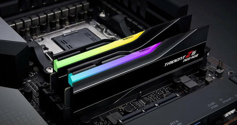 Модуль памяти DDR5 2x24GB/6000 G.Skill Trident Z5 Neo RGB Black (F5-6000J4048F24GX2-TZ5NR)