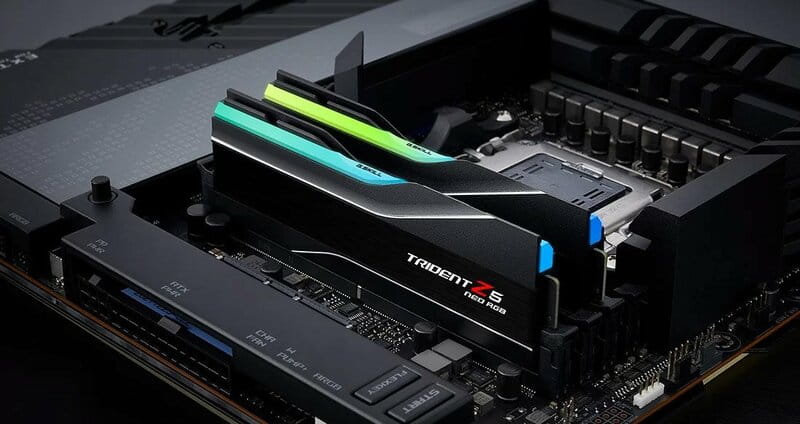 Модуль памяти DDR5 2x24GB/6000 G.Skill Trident Z5 Neo RGB Black (F5-6000J4048F24GX2-TZ5NR)