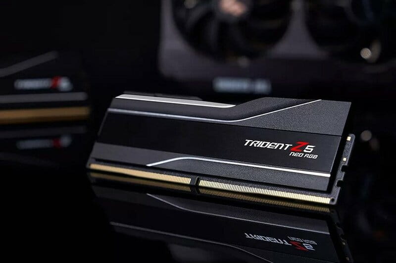 Модуль памяти DDR5 2x24GB/6000 G.Skill Trident Z5 Neo RGB Black (F5-6000J4048F24GX2-TZ5NR)