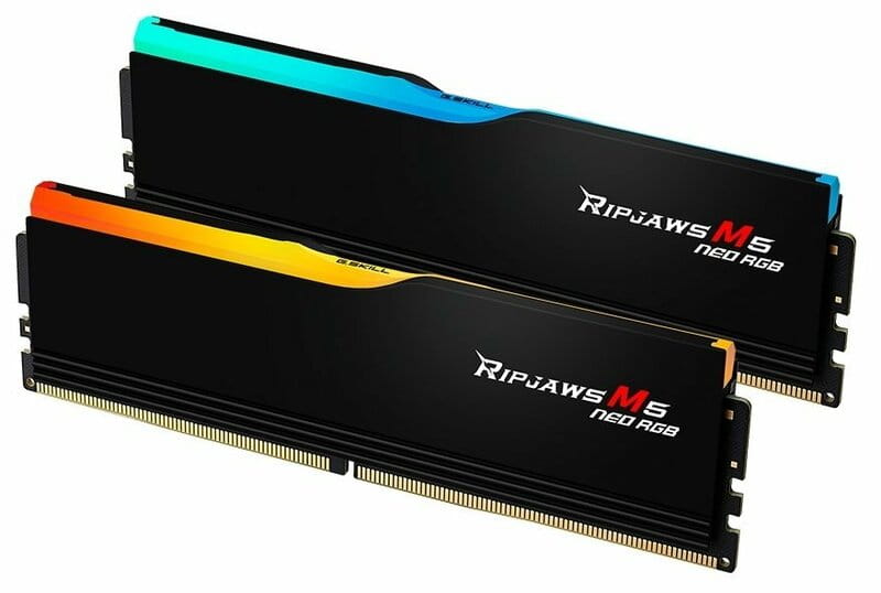 Модуль памяти DDR5 2x48GB/6000 G.Skill Ripjaws M5 Neo RGB Black (F5-6000J3036F48GX2-RM5NRK)