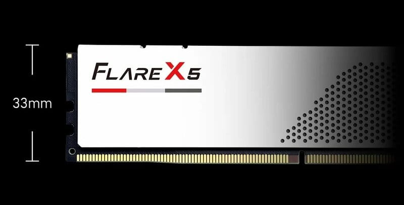 Модуль пам`ятi DDR5 2x16GB/6400 G.Skill Flare X5 White (F5-6400J3240G16GX2-FX5W)