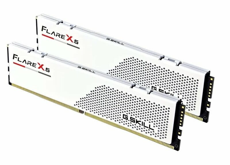 Модуль пам`ятi DDR5 2x16GB/6400 G.Skill Flare X5 White (F5-6400J3240G16GX2-FX5W)