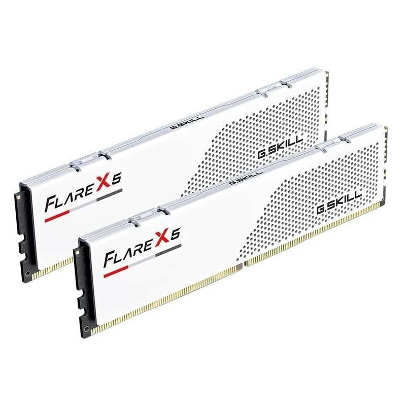 Модуль пам`ятi DDR5 2x16GB/6400 G.Skill Flare X5 White (F5-6400J3240G16GX2-FX5W)