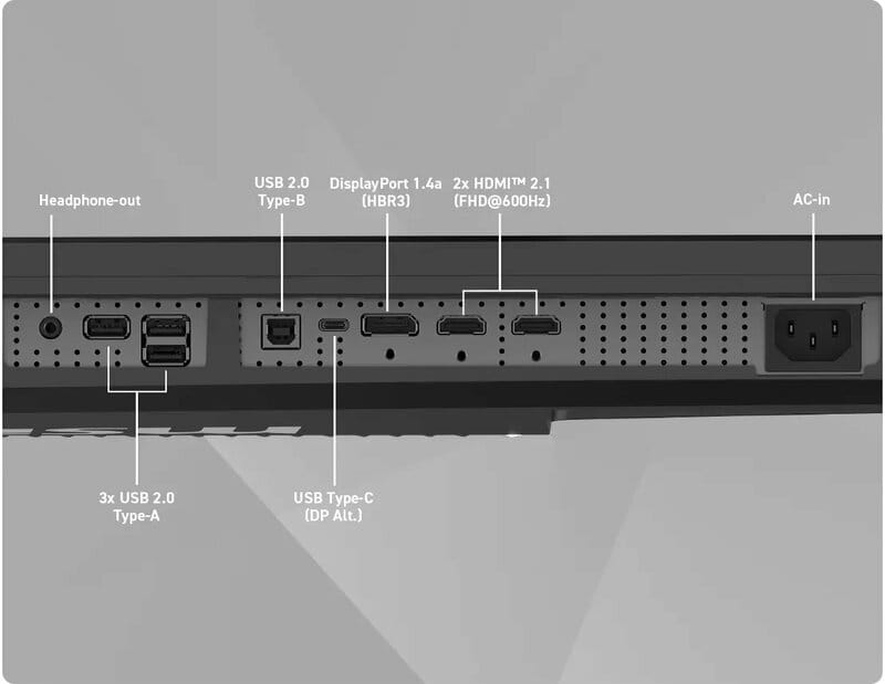 Монітор MSI 24.1" MPG 242R X60N TN Black 600Hz