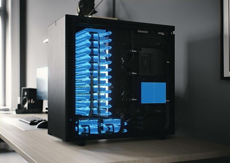 Корпус Fractal Design Define 7 XL Black TG Dark Tint (FD-C-DEF7X-03)