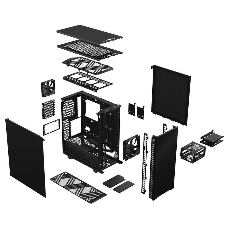 Корпус Fractal Design Define 7 Compact Black Solid (FD-C-DEF7C-01)