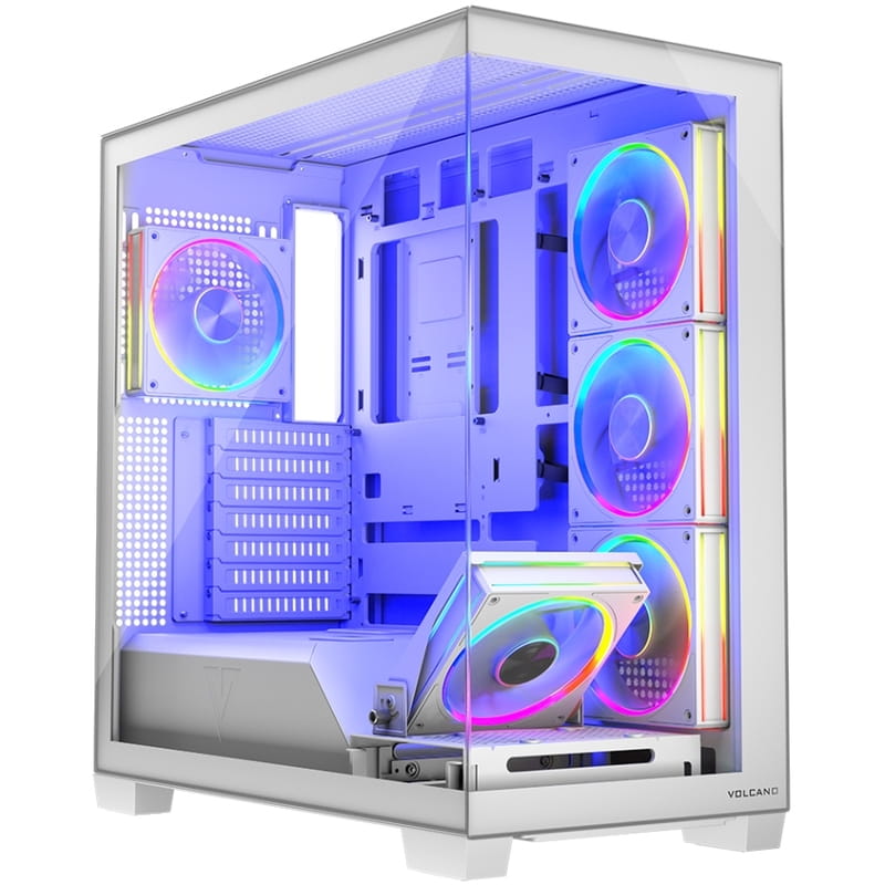 Корпус ModeCom Volcano Stellar ARGB White (AT-STELLAR-5F-ARGB-20)