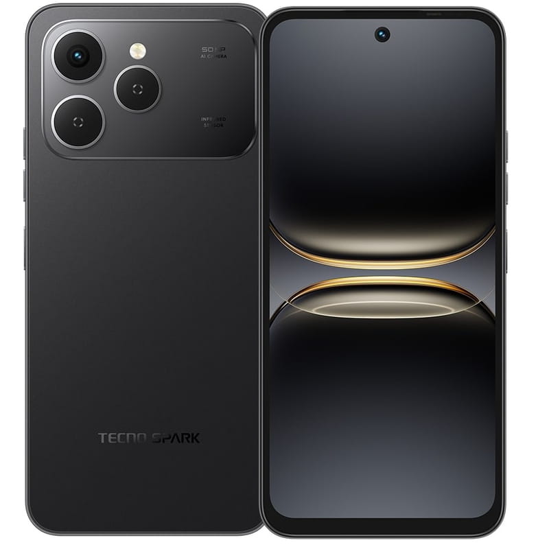 Смартфон Tecno Spark 40 (KM5n) 8/256GB Ink Black (4894947091551)