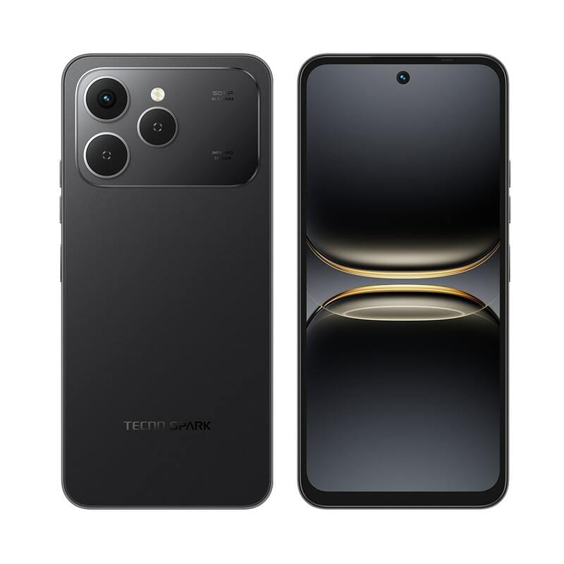 Смартфон Tecno Spark 40 (KM5n) 8/256GB Ink Black (4894947091551)