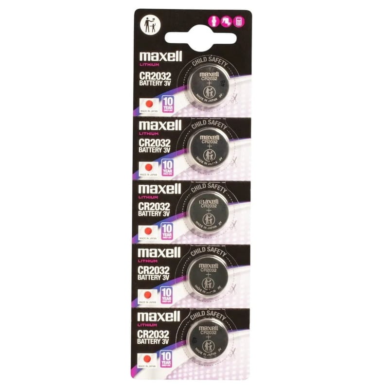 Батарейка Maxell Lithium CR2032 BL 5 шт
