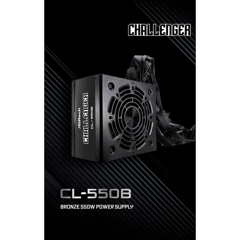 Блок живлення ASRock Challenger CL-550B 550W