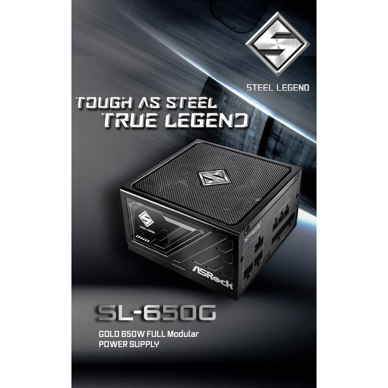 Блок питания ASRock Steel Legend SL-650G 650W