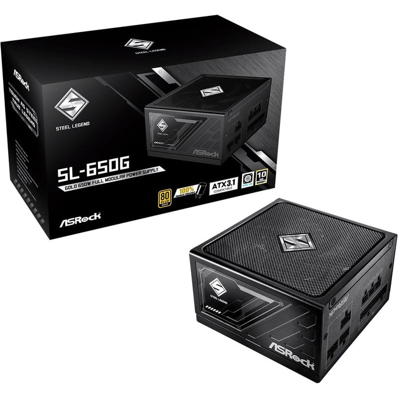 Блок питания ASRock Steel Legend SL-650G 650W