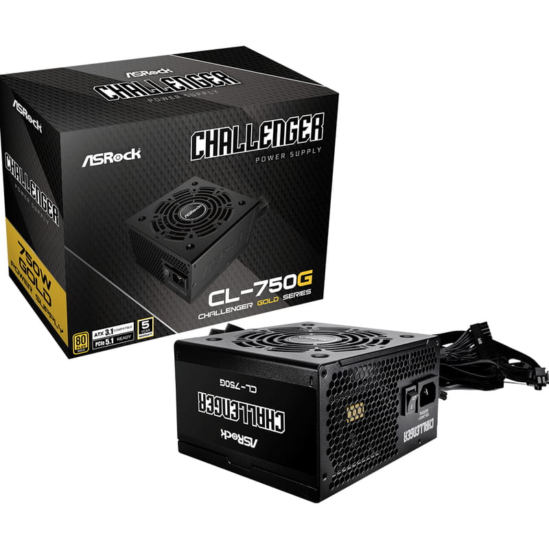 Блок живлення ASRock Challenger CL-750G 750W