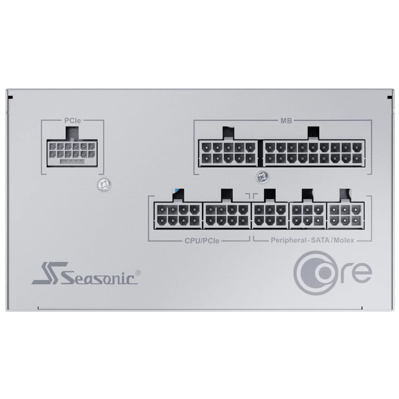 Блок живлення Seasonic Core GX 750W ATX 3.1 (CORE GX-750-ATX31-WHITE)