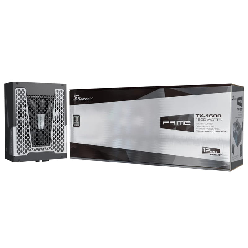 Блок живлення Seasonic Prime TX 1600W ATX 3.1 (PRIME TX 1600-ATX31)