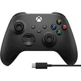 Геймпад Microsoft Xbox Wireless Controller Black + USB Type-C (1V8-00002)